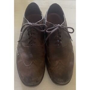 Bed Stu Brown‎ Leather Distressed Shoes Men's Size 8